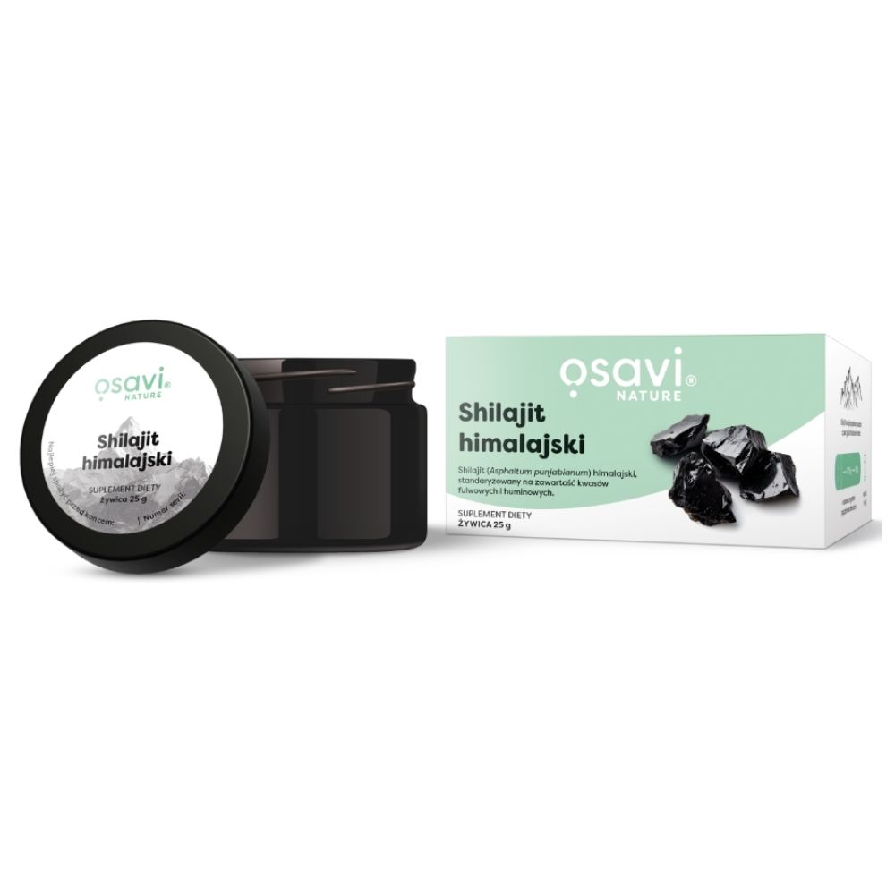 Osavi Shilajit himalajski, żywica - 25 g