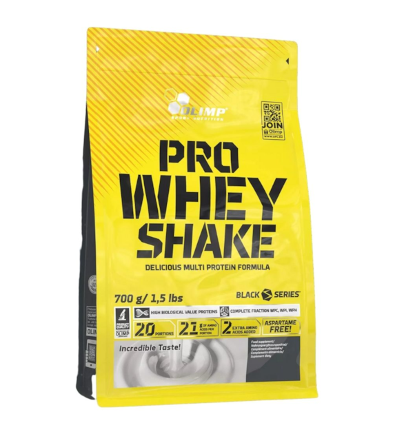Olimp Pro Whey Shake, Odżywka białkowa czekoladowa - 700 g