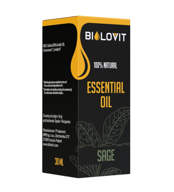 Bilovit Ätherisches Salbeiöl - 30 ml