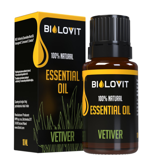 Bilovit Esenciální olej Vetiver - 10 ml
