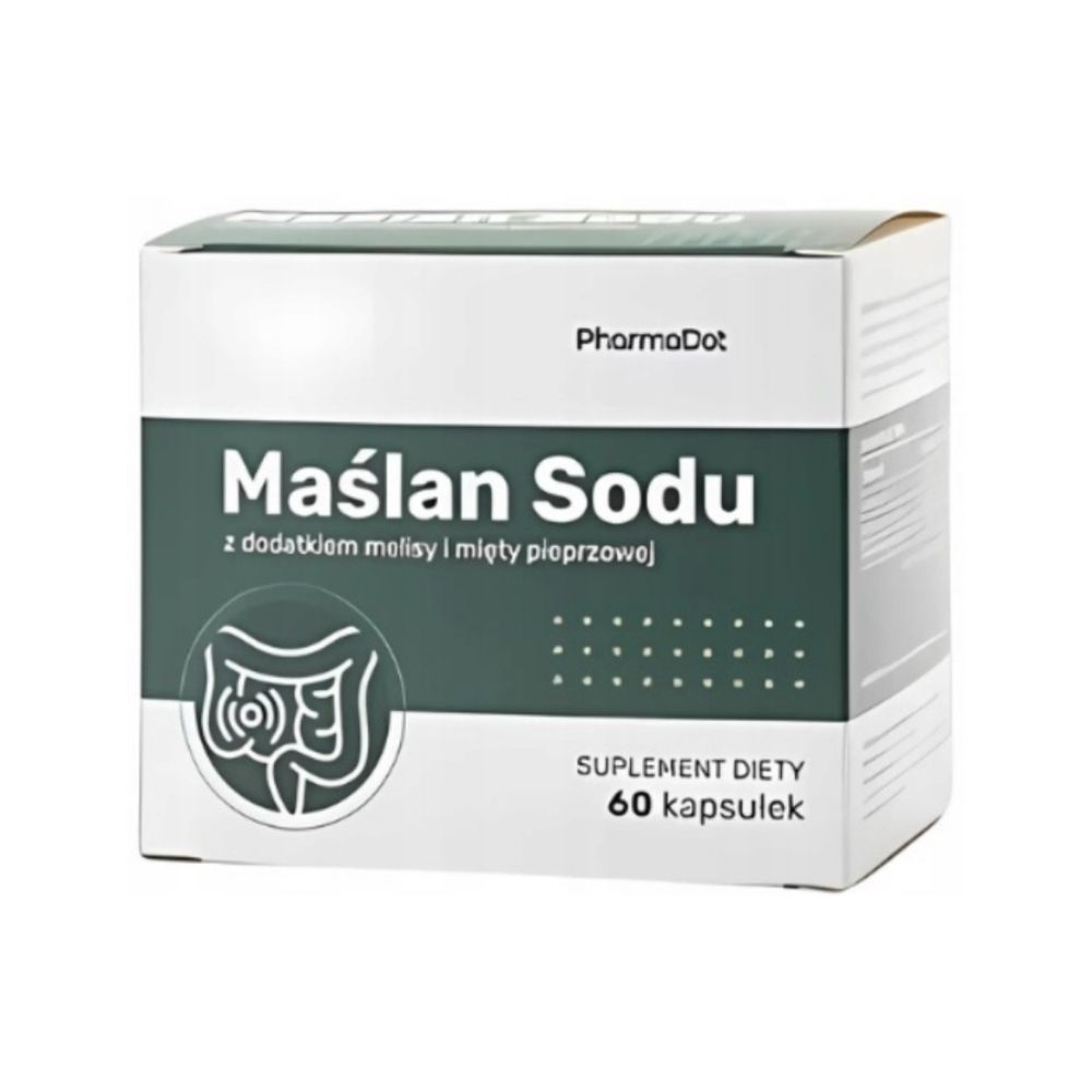 Pharma Dot Maślan Sodu 300 mg - 60 kapsułek