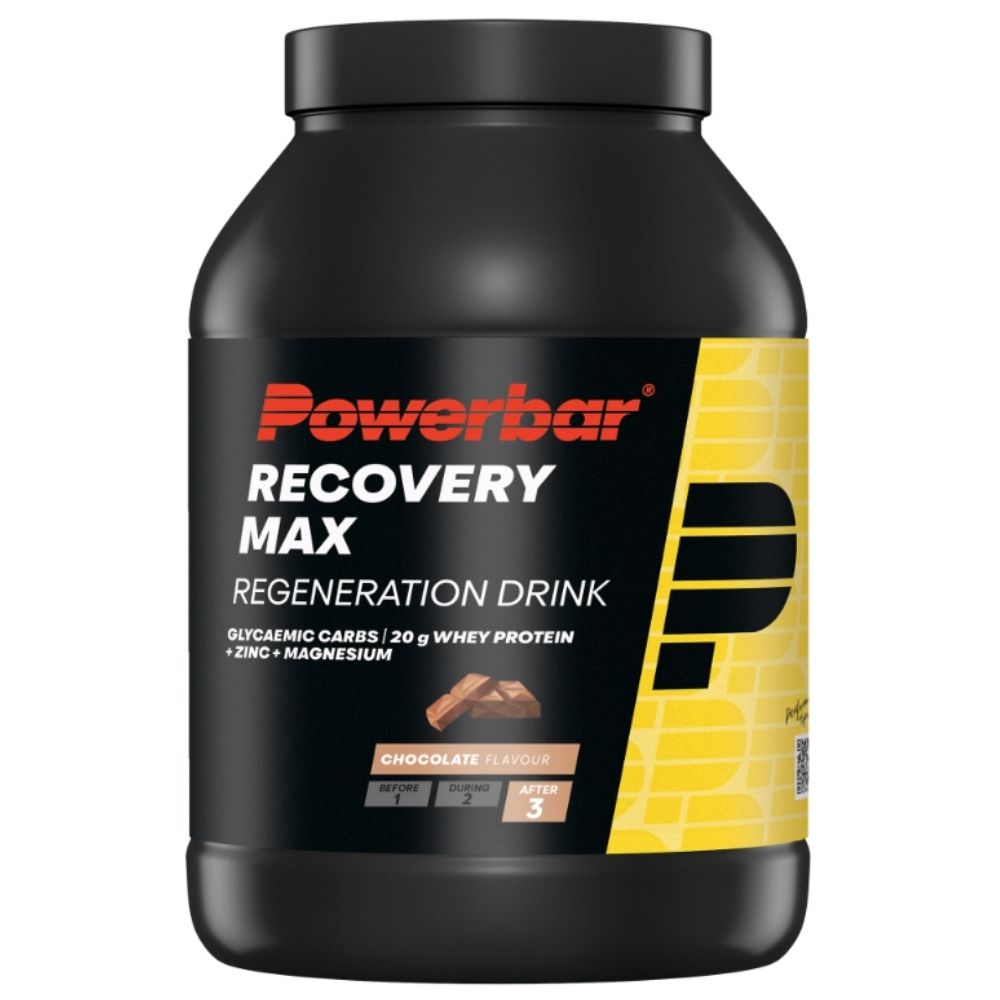 PowerBar Recovery Max, Napój regeneracyjny, czekolada - 1144 g