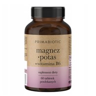 PrimaBiotic Magnez + Potas + Witamina B6 - 60 tabletek