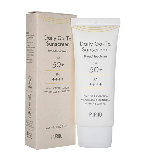 Purito Daily Go-To Sunscreen Borad Spectrum SPF 50+/PA++++ - 60 ml