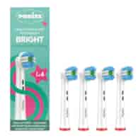 Puries Bright Końcówki do szczoteczek elektrycznych Oral-B - 4 sztuki