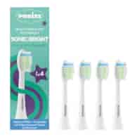 Puries Sonic Bright Końcówki do szczoteczek elektrycznych Sonicare - 4 sztuki