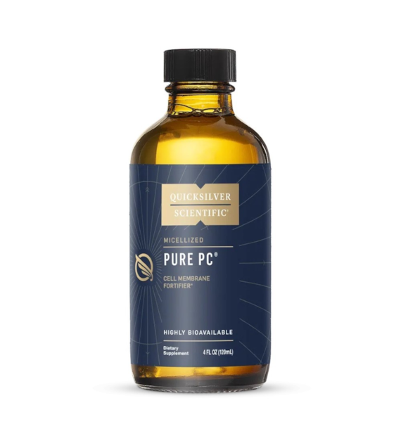 Quicksilver Micelizowana czysta fosfatydylocholina 650 mg - 120 ml