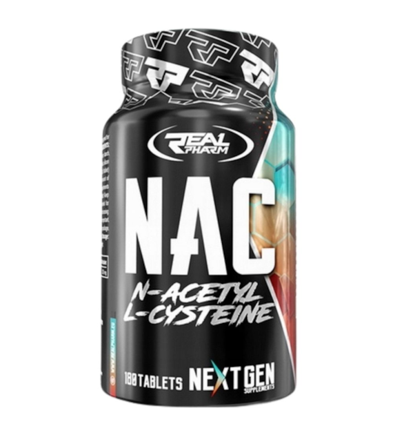 Real Pharm NAC (N-acetylo-L-cysteina) 125 mg - 180 tabletek