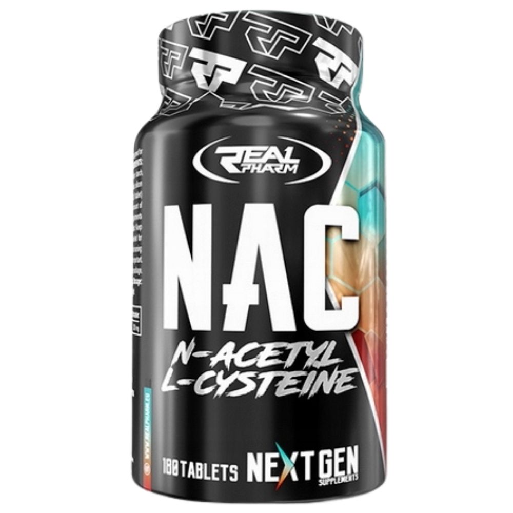 Real Pharm NAC (N-acetylo-L-cysteina) 125 mg - 180 tabletek