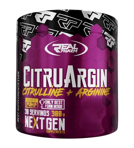 Real Pharm CitruArgin, truskawka-arbuz - 300 g