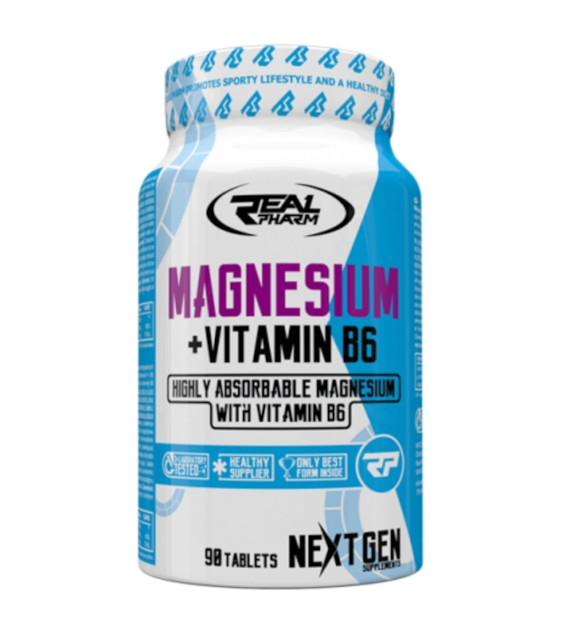 Real Pharm Magnez + B6 - 90 tabletek