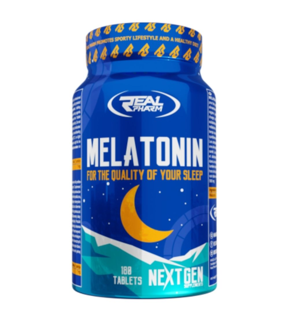 Real Pharm Melatonina 1 mg - 180 tabletek