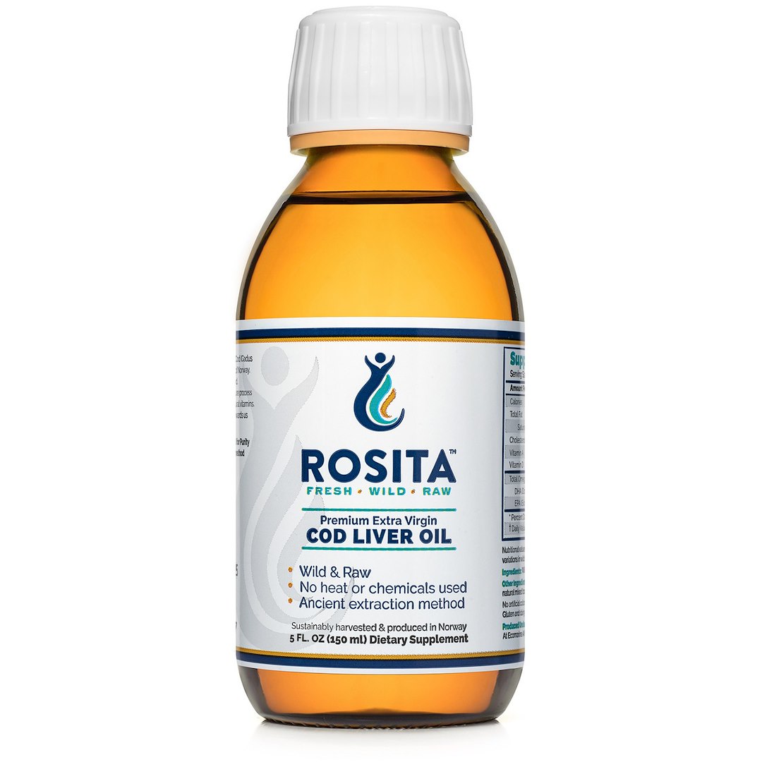 Rosita Olej z wątroby dorsza (EVCLO) w płynie - 150 ml