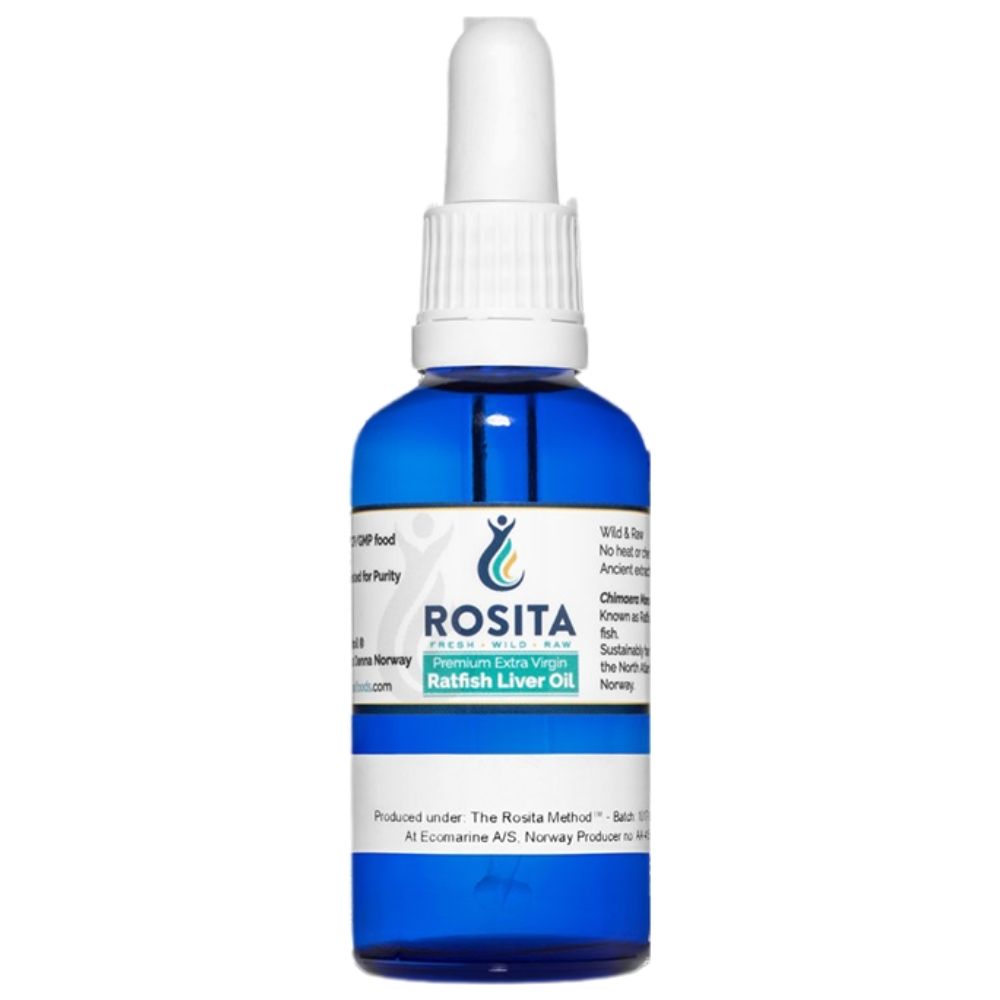 Rosita Ratfish Liver Oil Olej z wątroby Chimery - 50 ml