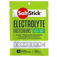 SaltStick FastChews Elektrolity w pastylkach do ssania, zielone jabłko - 10 sztuk