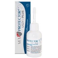 JM Sante Vet Protector Uszy Plus Płyn do pielęgnacji uszu psa i kota - 50 ml