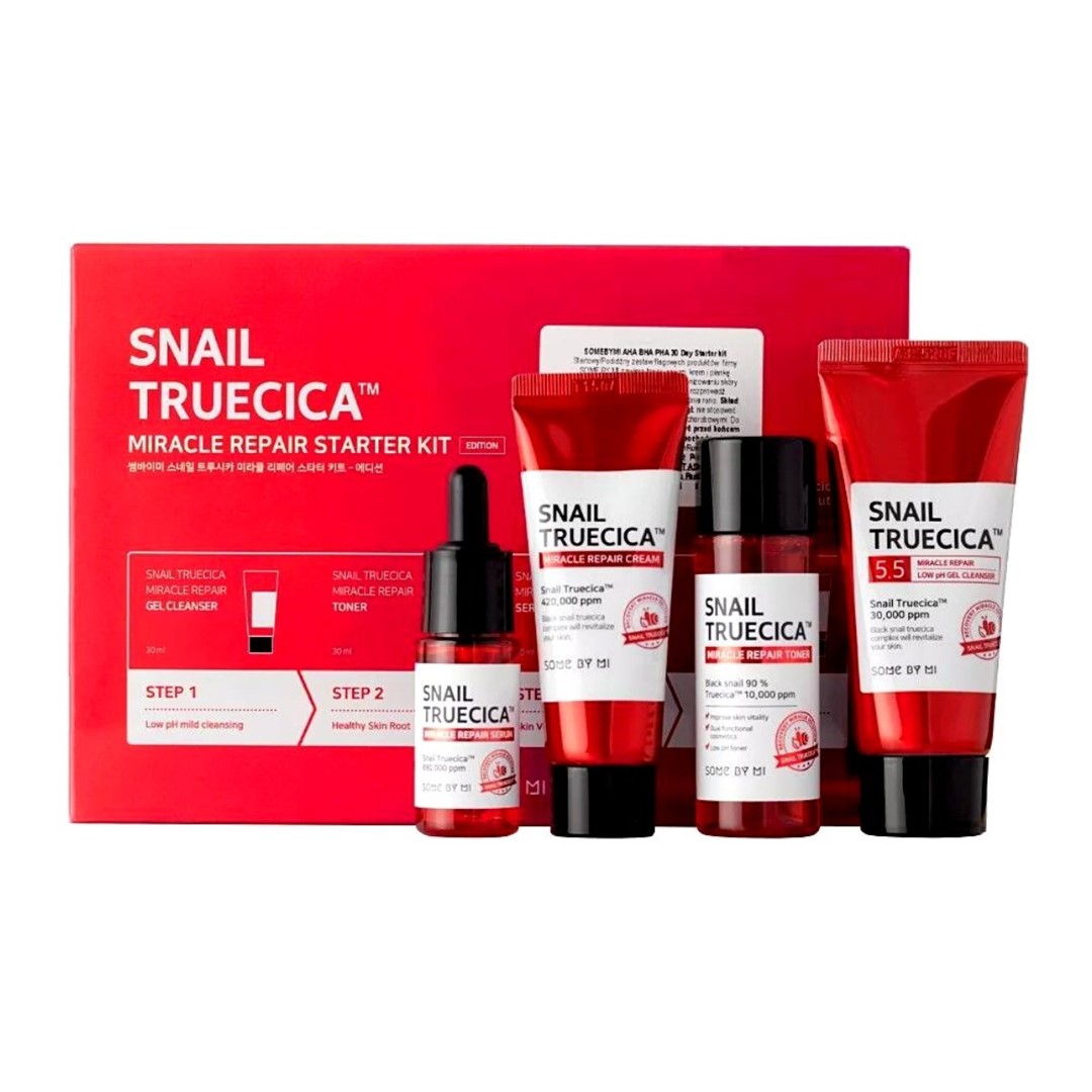 Some By Mi Snail Truecica Miracle Repair - Zestaw do skóry problematycznej