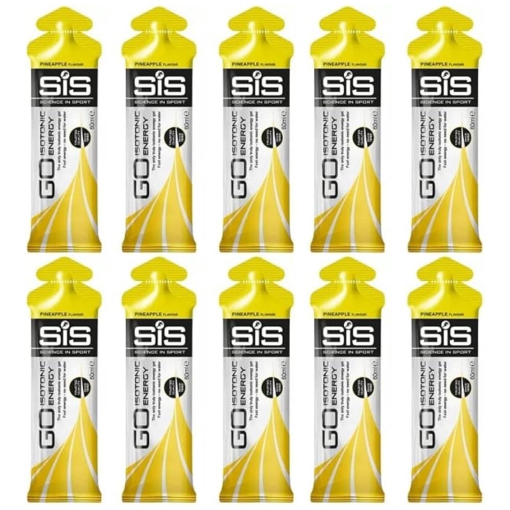 SIS GO Isotonic Energy Izotoniczny żel energetyczny ananasowy - 10 sztuk