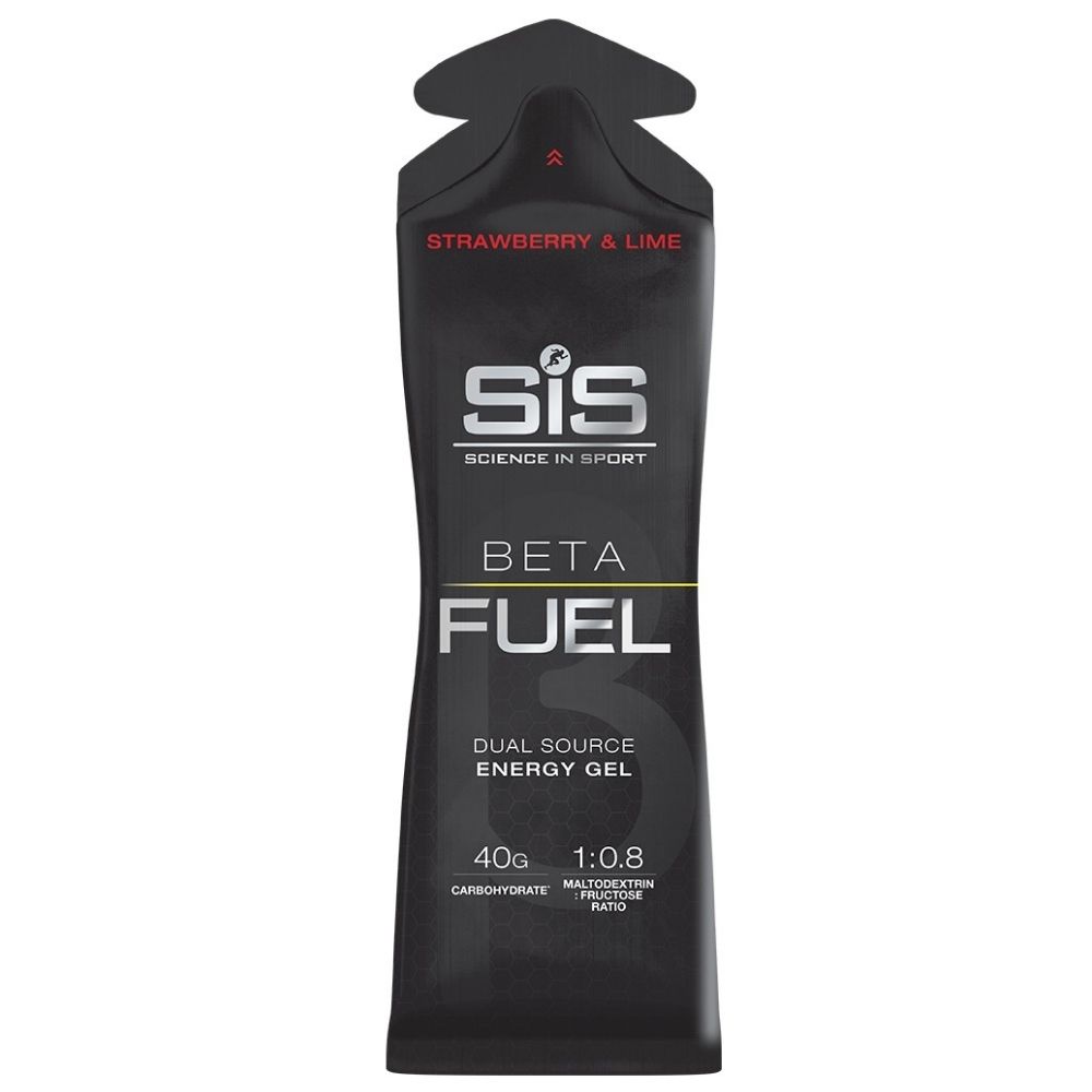 SiS Beta Fuel, Żel energetyczny, truskawka-limonka - 60 ml