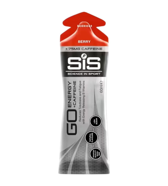 SIS GO Energy + Caffeine Żel energetyczny z kofeiną jagodowy - 60 ml