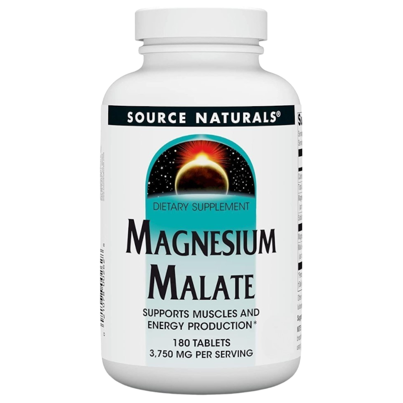 Source Naturals Jabłczan magnezu 3750 mg - 360 tabletek