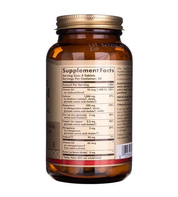 Solgar Advanced Calcium Complex - 120 tabletek