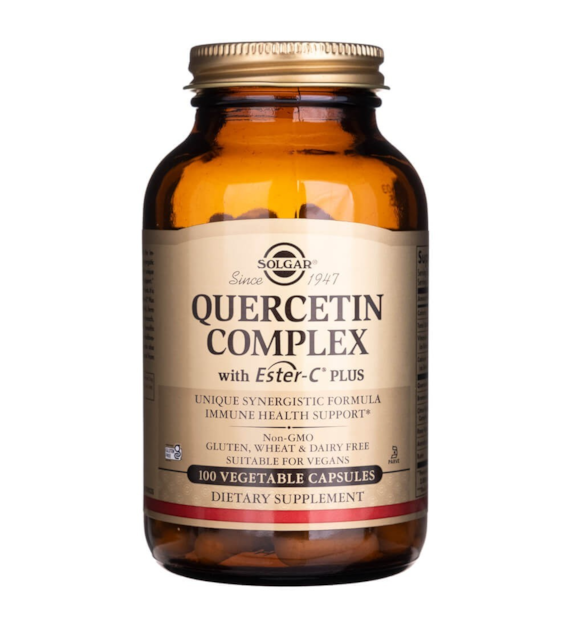 Solgar Quercetin Complex with Ester-C Plus - 100 Veg Capsules