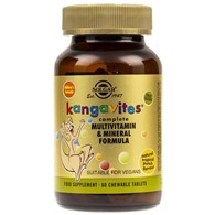 Solgar Kanguwity witaminy dla dzieci (smak tropikalny) - 60 pastylek