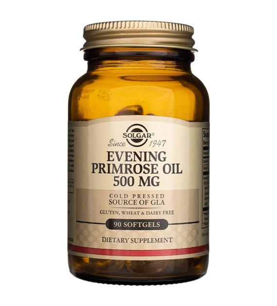 Solgar Evening Primrose Oil (Olej z wiesiołka) 500 mg - 90 kapsułek