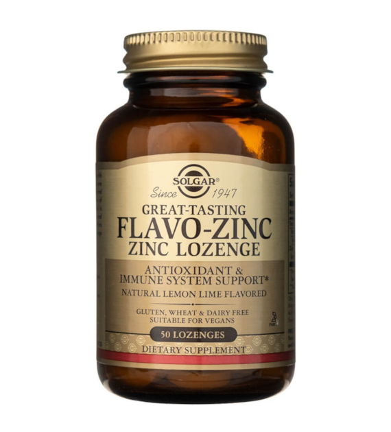 Solgar Flavo-Zinc Zinc Lozenge - 50 Lozenges