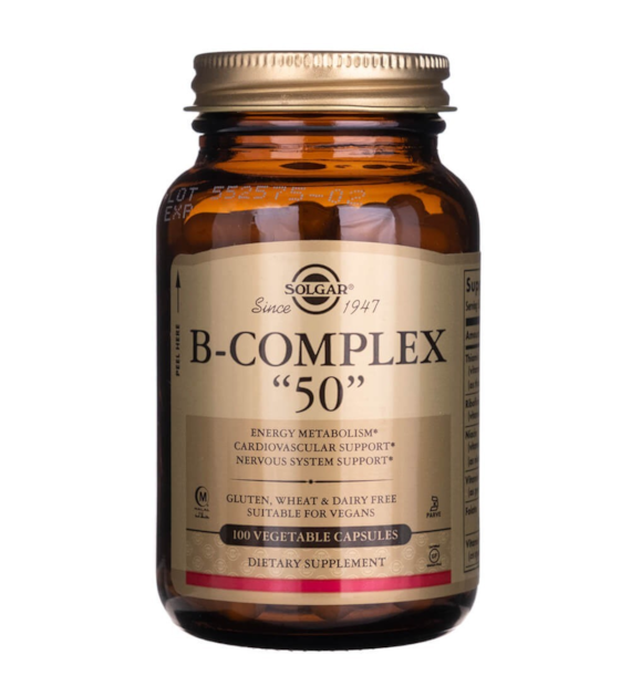 Solgar B-Complex “50” - 100 Veg Capsules