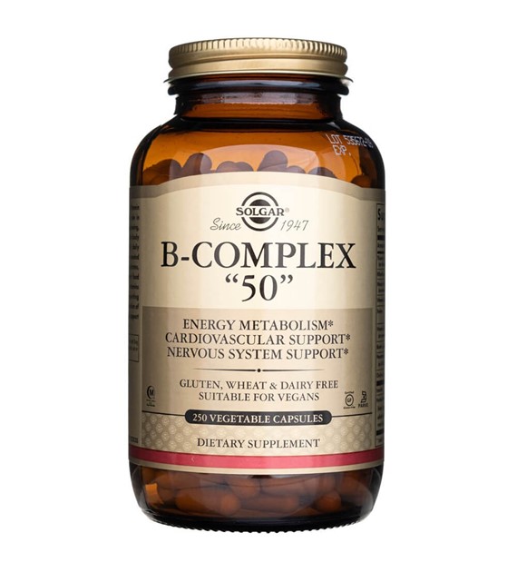 Solgar B-Complex “50” - 250 Veg Capsules