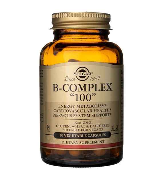 Solgar B-Complex  100  - 50 Veg Capsules