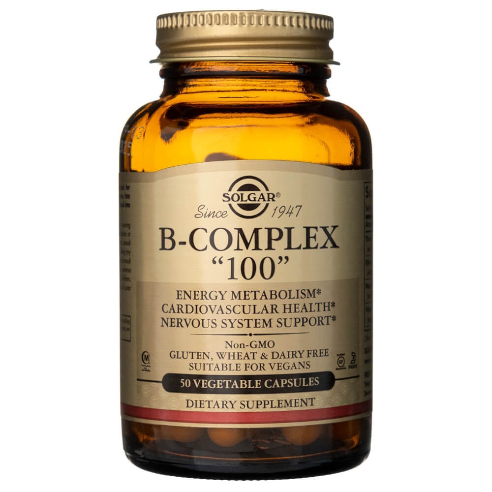 Solgar B-Complex  100  - 50 Veg Capsules