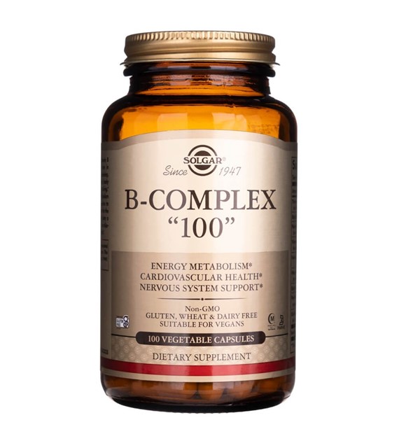 Solgar B-Complex “100” - 100 Veg Capsules