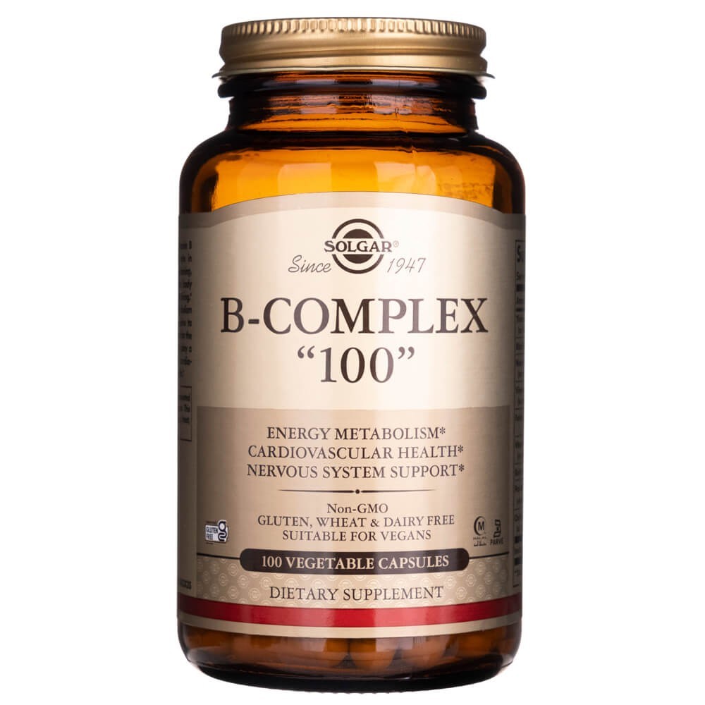 Solgar B-Complex “100” - 100 Veg Capsules