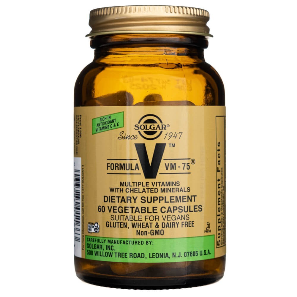 Solgar Formula VM-75 - 60 Veg Capsules