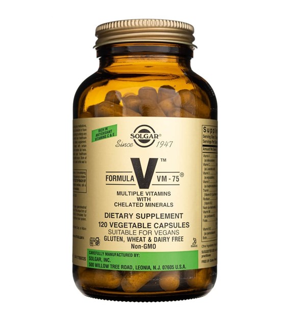 Solgar Formula VM-75 - 120 Veg Capsules