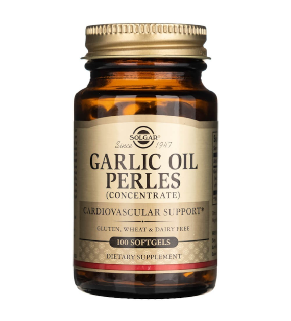 Solgar Garlic Oil Perles (Reduced Odor) - 100 Softgels