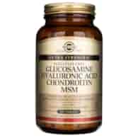 Solgar Glucosamine Hyaluronic Acid Chondroitin MSM - 120 Tablets
