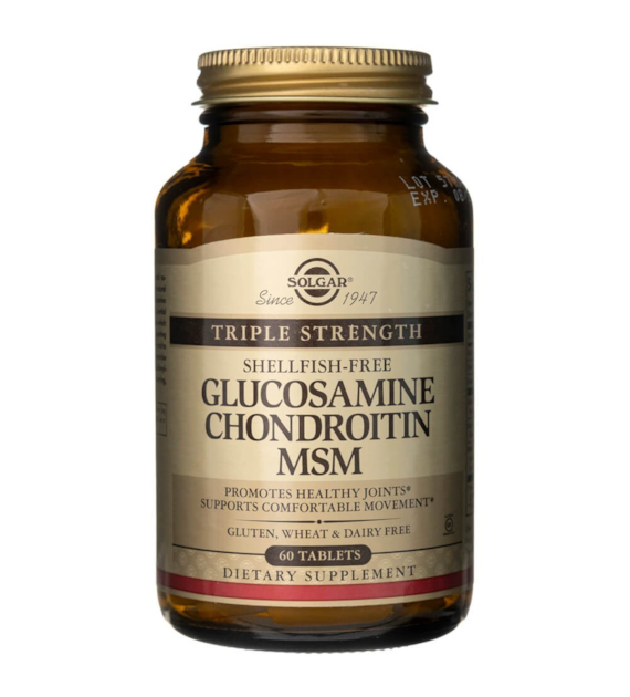Solgar Glukozamina Chondroityna MSM - 60 tabletek