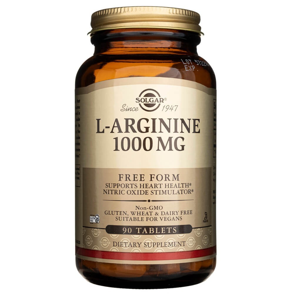 Solgar L-Arginina 1000 mg - 90 tabletek