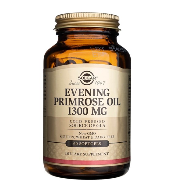 Solgar Evening Primrose Oil (Olej z wiesiołka) 1300 mg - 60 kapsułek