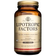 Solgar Lipotropic Factors - 100 Tablets