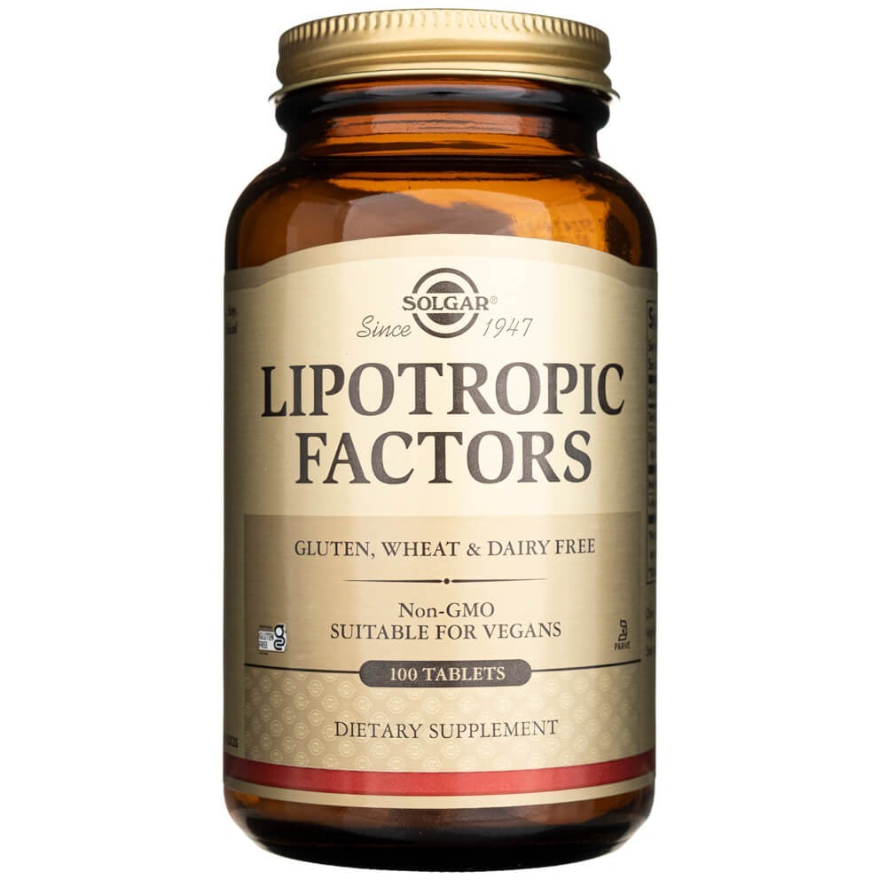 Solgar Lipotropic Factors - 100 Tablets
