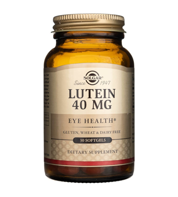 Solgar Lutein 40 mg - 30 Softgels