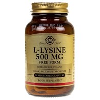 Solgar L-Lysine 500 mg - 50 Veg Capsules