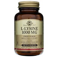Solgar L-Lizyna 1000 mg - 50 tabletek