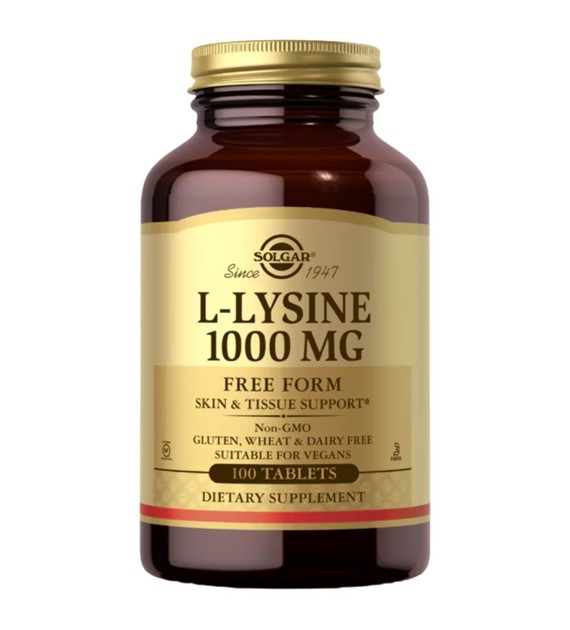 Solgar L-Lizyna 1000 mg - 100 kapsułek
