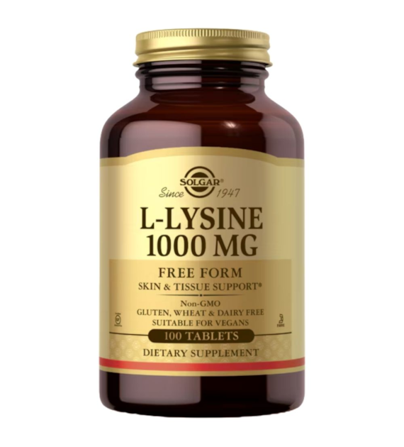 Solgar L-Lizyna 1000 mg - 100 kapsułek